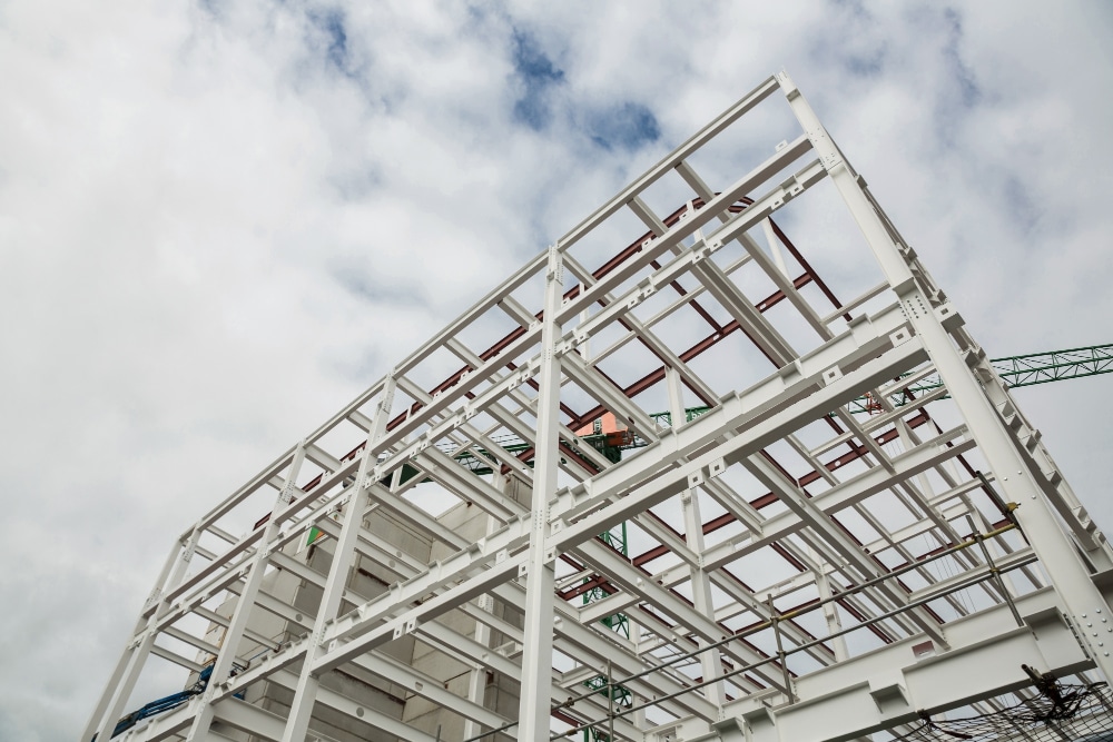 Steel Building Construction, steel construction, steel works