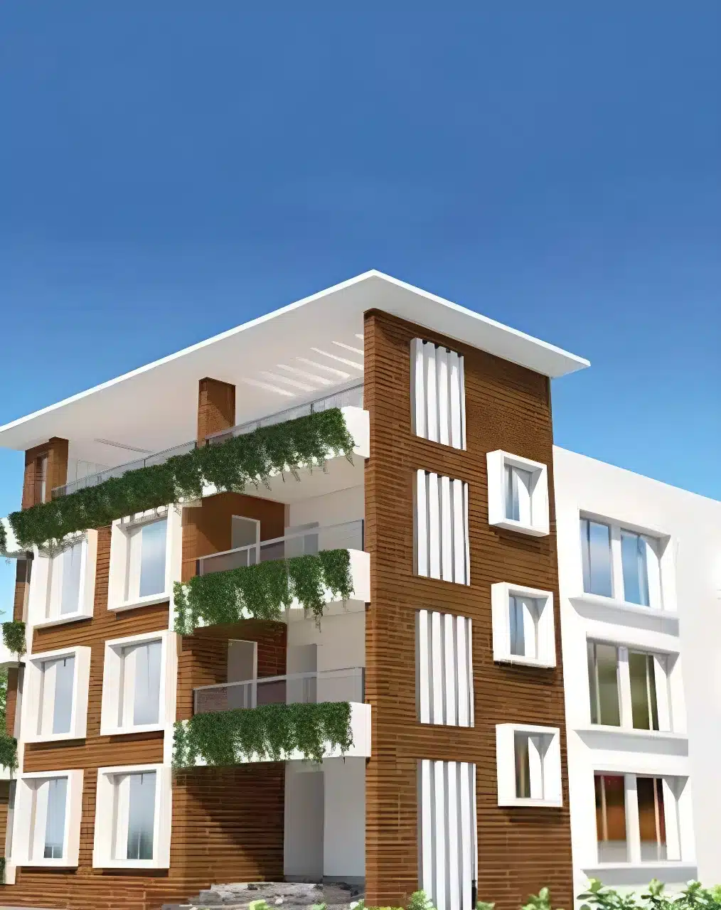 Residential Project 8 Triplex Building in Bangladesh