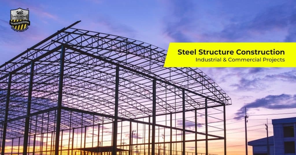 Steel Structure Constructio Industrial & Commercial Projects